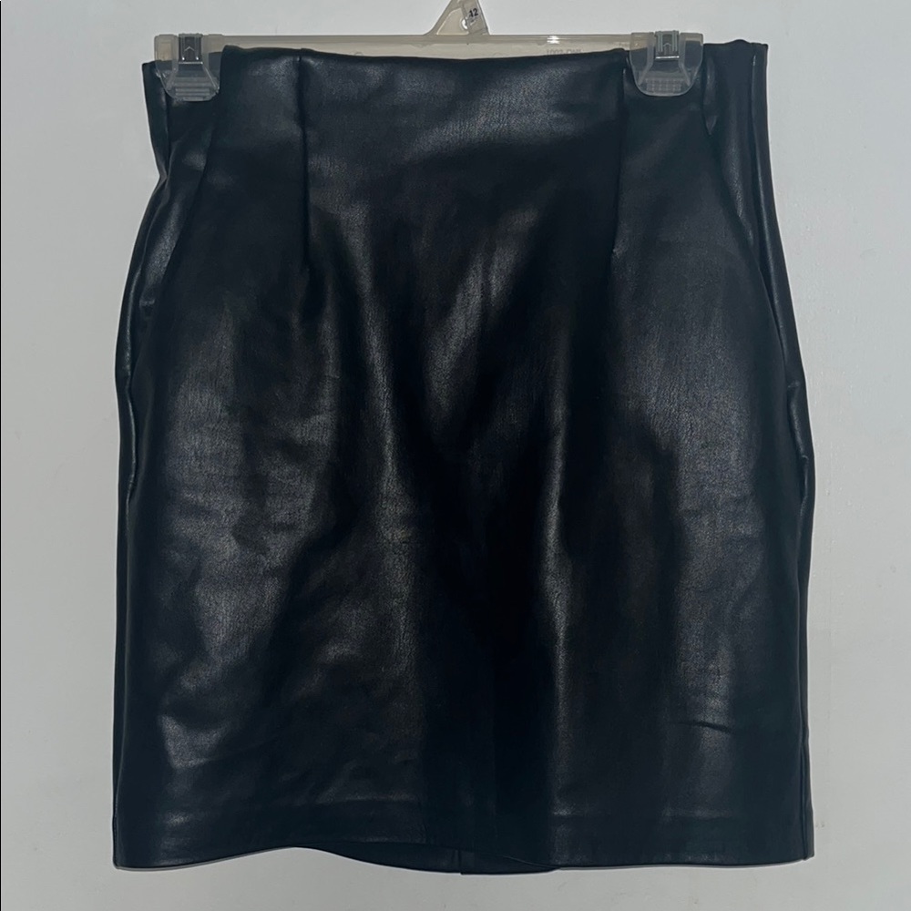 Dynamite Black Mini Pencil Skirt Night Out